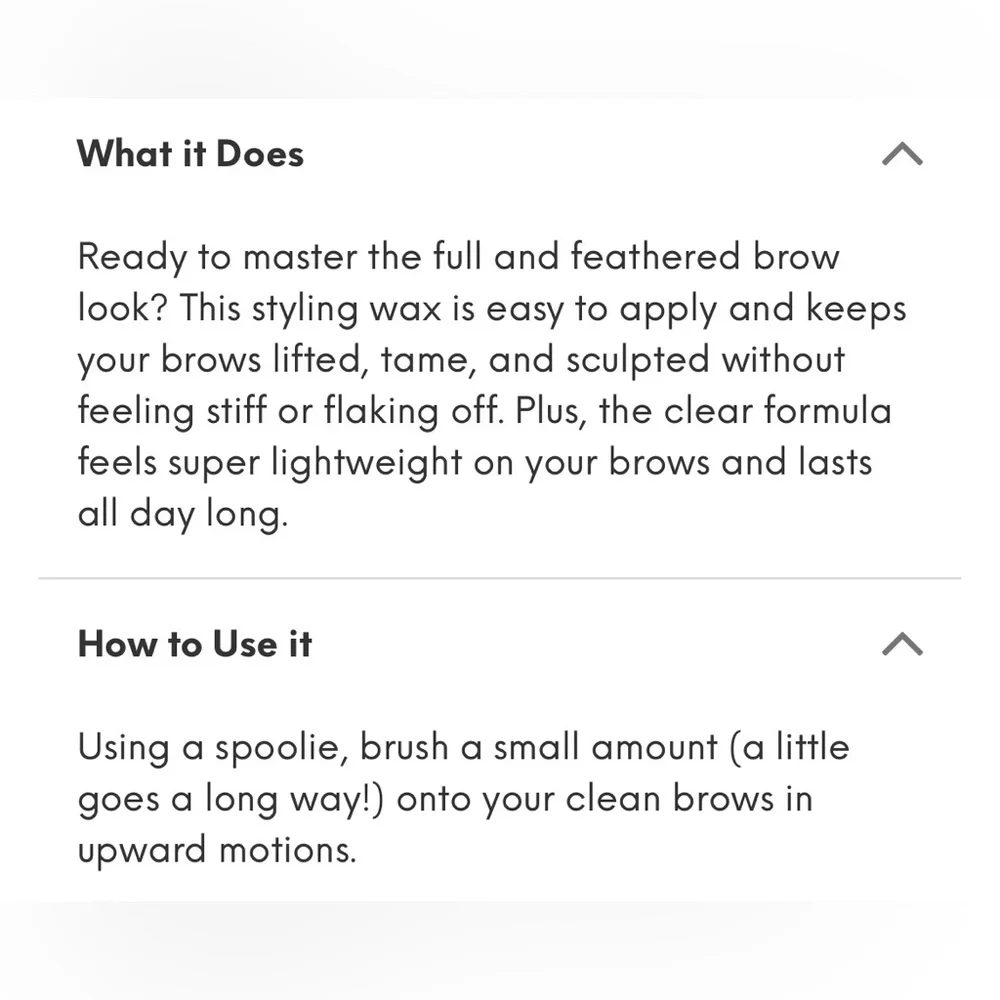 (3 for $10) Brow Styling Wax